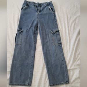 Cargo Denim Jeans